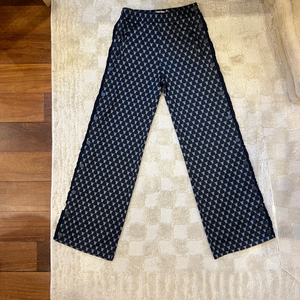 Chic Geometric Patterned Pants
